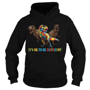 Its Ok To Be Different Autism Dinosaur shirt