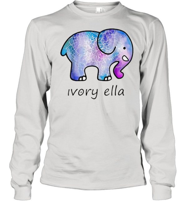 Ivory ella elephant shirt