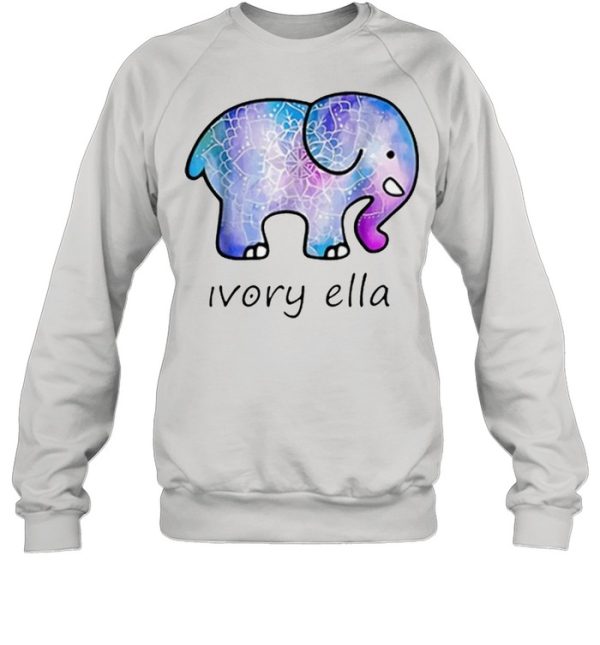 Ivory ella elephant shirt