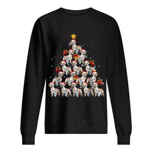 Jack Russell Dog Lights Lover Christmas Tree shirt 2