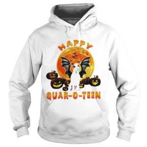 Jack Russell Terrier Dog Happy Quar O Teen Pumpkin shirt