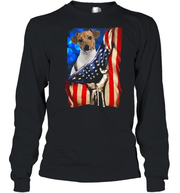 Jack russell terrier america 4th of july independence day shirt