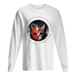 Jason Voorhees And Cat I Hate People shirt 1