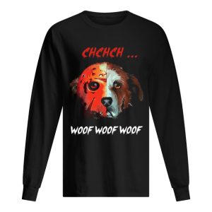 Jason Voorhees dog chchch woof shirt 1