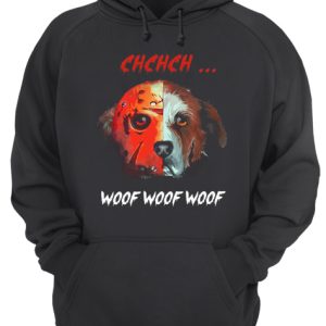 Jason Voorhees dog chchch woof shirt 3