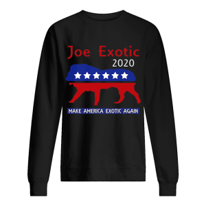 Joe Exotic Tiger King President 2020 Make America Exotic Again shirt 2