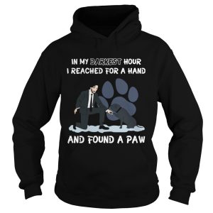 John Wick In My Darkest Hour I Reached For A Hand And Found A Paw Dog shirt