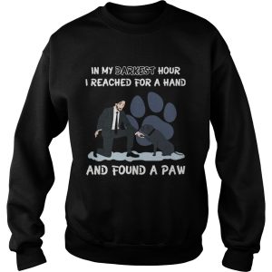 John Wick In My Darkest Hour I Reached For A Hand And Found A Paw Dog shirt 3