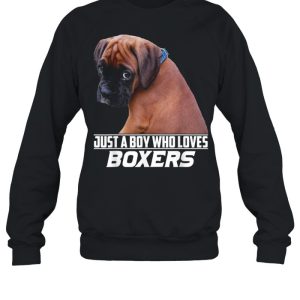 Just A Boy Who Loves Boxers shirt 2