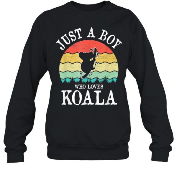 Just A Boy Who Loves Koala shirt