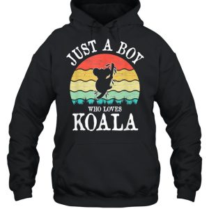 Just A Boy Who Loves Koala shirt 3