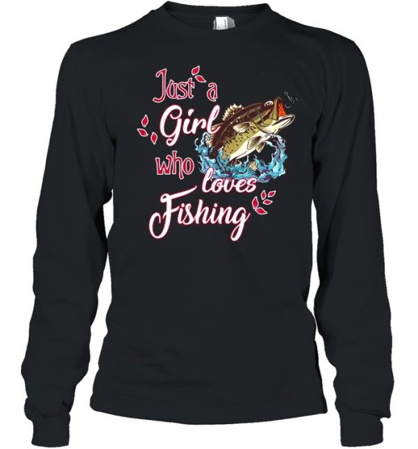 Just A Girl Who Loves Fishing Happy Mother Day shirt