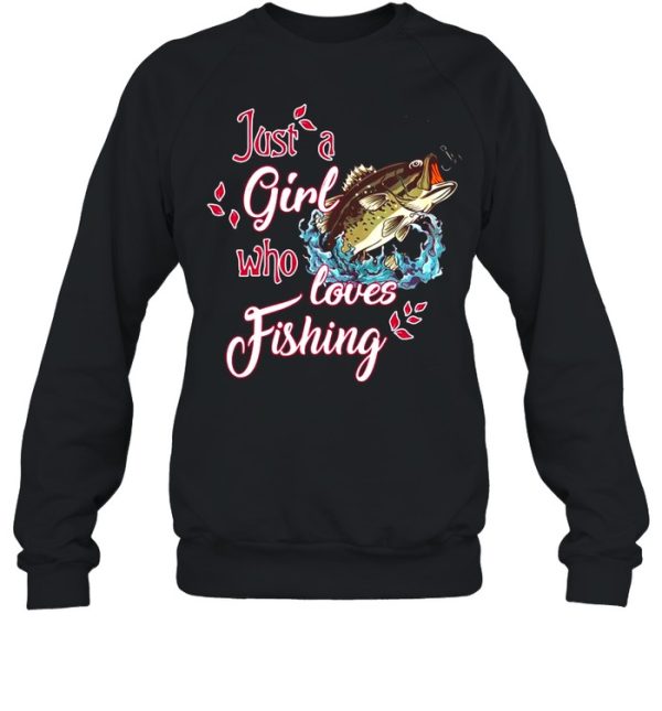 Just A Girl Who Loves Fishing Happy Mother Day shirt