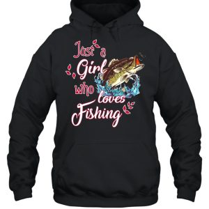 Just A Girl Who Loves Fishing Happy Mother Day shirt 3