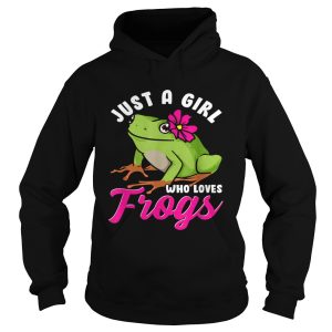 Just A Girl Who Loves Frogs Tree Frog Girl shirt