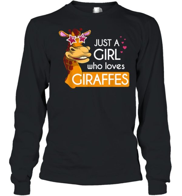 Just A Girl Who Loves Giraffes shirt