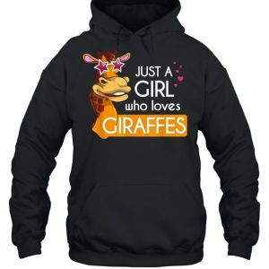 Just A Girl Who Loves Giraffes shirt 3