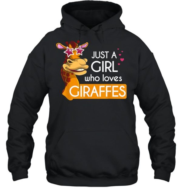 Just A Girl Who Loves Giraffes shirt