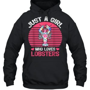 Just A Girl Who Loves Lobsters Tee Shirt 3