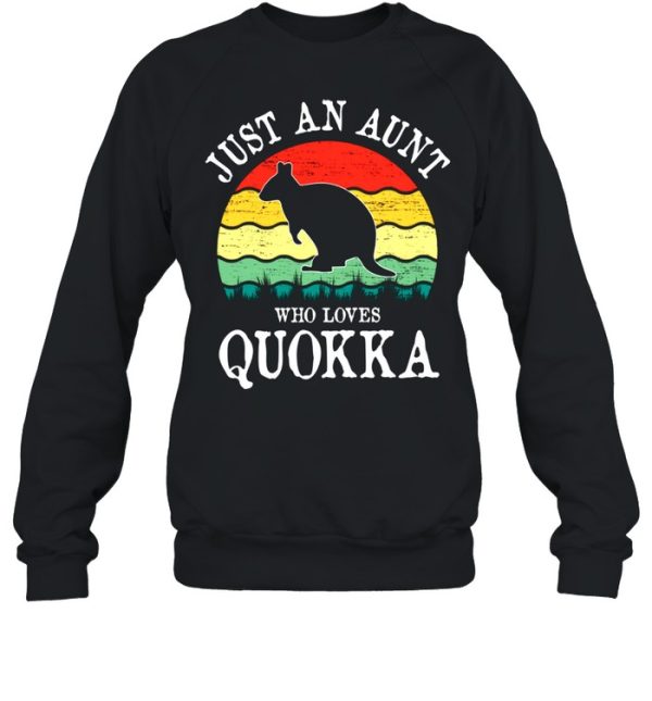 Just An Aunt Who Loves Quokka shirt