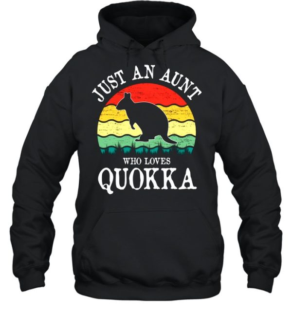 Just An Aunt Who Loves Quokka shirt