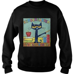 KINDERGARTEN ITS ALL GROOVY CAT shirt 2