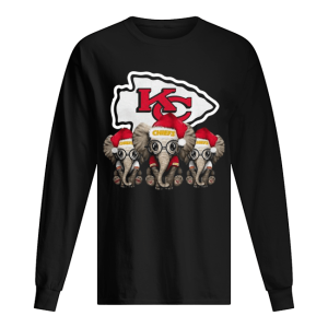 Kansas City Chiefs Elephant Christmas shirt 1