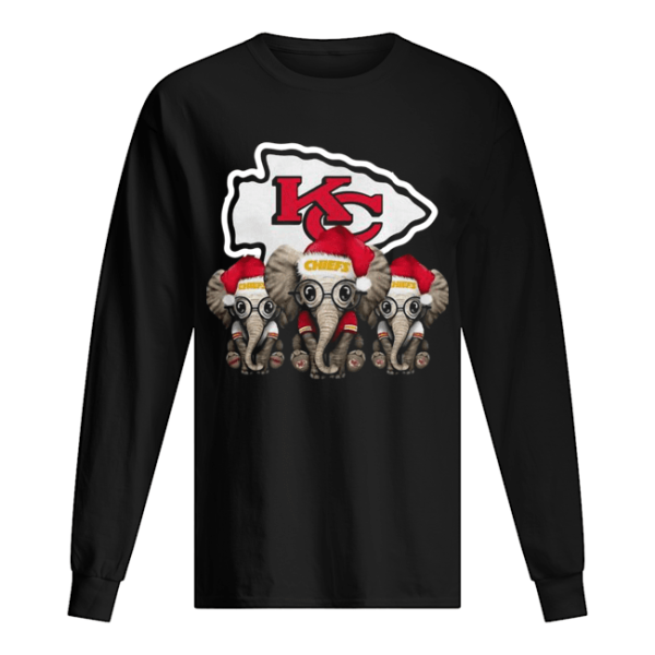 Kansas City Chiefs Elephant Christmas shirt