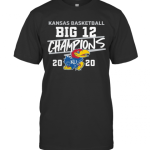 Kansas Jayhawks Basketball Big 12 Champions 2020 T-Shirt