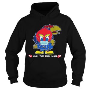 Kansas Jayhawks Wash Your Damn Hands Covid19 shirt 1