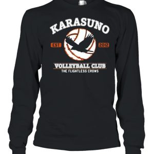 Karasuno Volleyball Club The Flightless Crows shirt 1