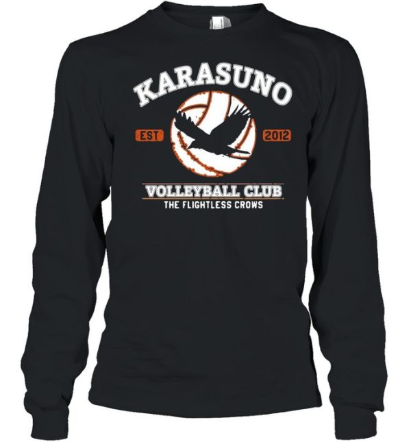 Karasuno Volleyball Club The Flightless Crows shirt