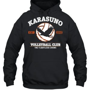 Karasuno Volleyball Club The Flightless Crows shirt 3