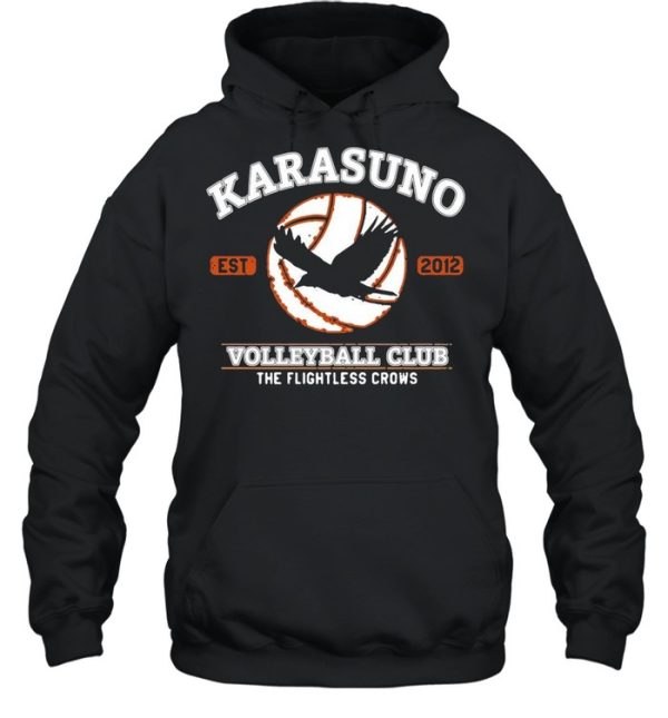 Karasuno Volleyball Club The Flightless Crows shirt