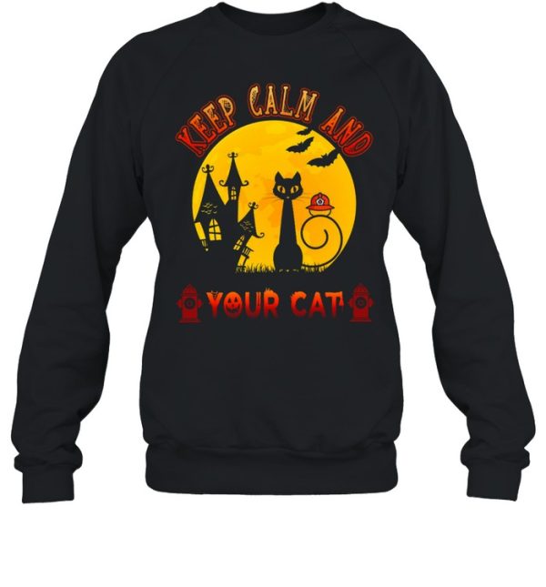 Keep calm and your cat shirt