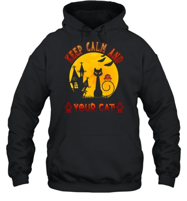 Keep calm and your cat shirt