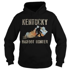 Kentucky bigfoot hunter sunset shirt 1