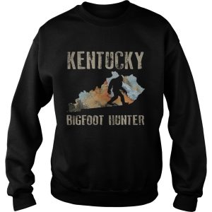 Kentucky bigfoot hunter sunset shirt 2