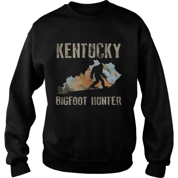 Kentucky bigfoot hunter sunset shirt