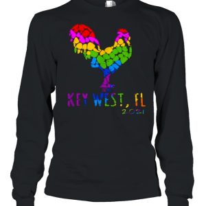 Key West FL 2021 Rooster Chicken Lgbt Shirt 1