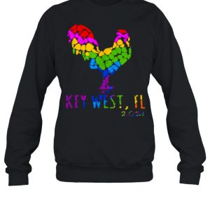 Key West FL 2021 Rooster Chicken Lgbt Shirt