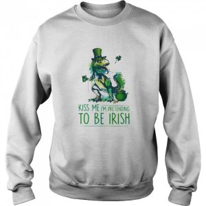 Kiss Me I'm Pretending To Be Irish T Rex Patrick Day shirt 2