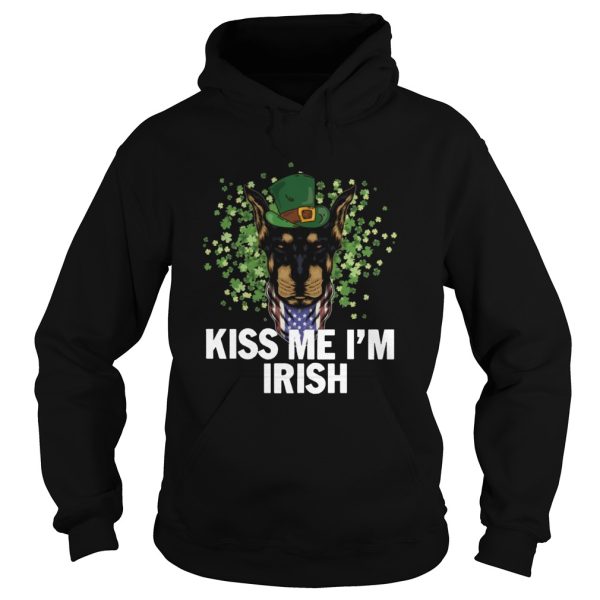 Kiss Me Im Irish Dobermann Lover St Patricks Day shirt