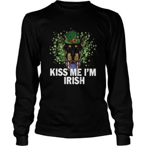 Kiss Me Im Irish Dobermann Lover St Patricks Day shirt 2