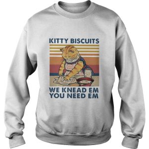 Kitty Biscuits We Knead Em You Need Em Vintage shirt 2