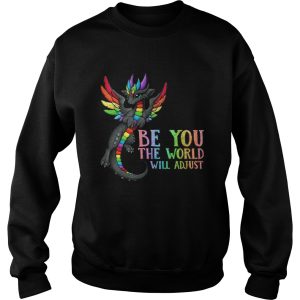 LGBT Dragon Be You The World Will Adjust shirt 2