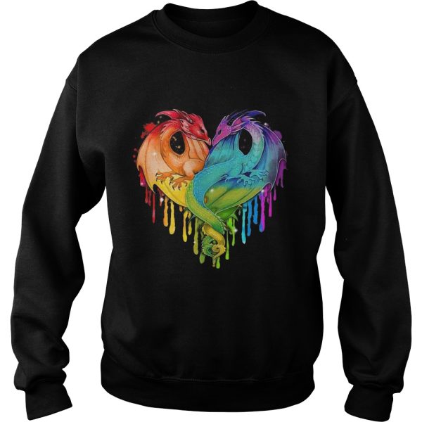 LGBT Dragons Heart shirt