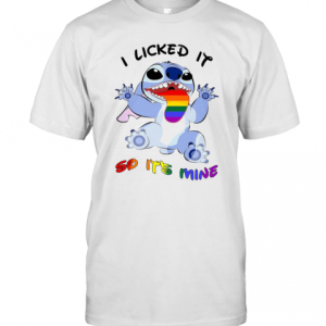 LGBT Stitch I Licked It So It’S Mine T-Shirt