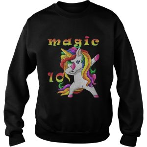 LGBT Unicorn Magic 10th Birthday shirt 2