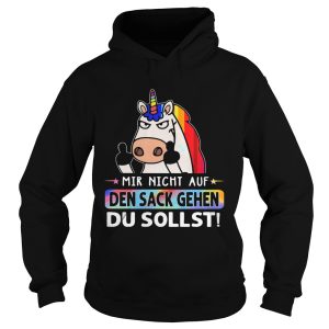 LGBT Unicorn Mir Nicht Auf Den Sack Gehen Du Sollst shirt 1